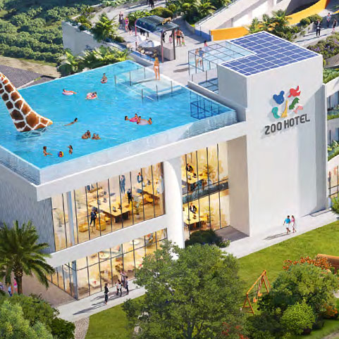 ZOO HOTEL外观设计效果图